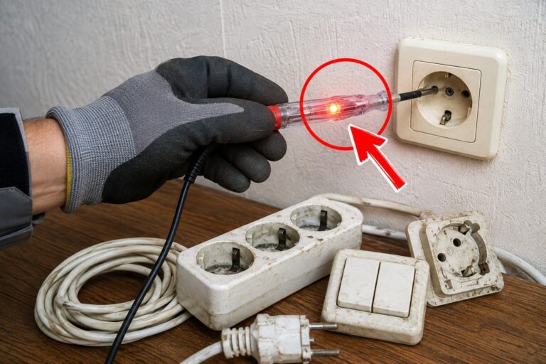 Electricianul a arătat ce ar trebui înlocuit mai întâi într-un apartament
