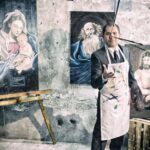 Ilie Năstase, surprins plecând cu un tablou pe fondul tensiunilor cu Ioana Năstase